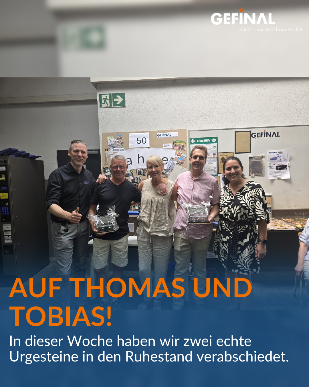 Ruhestand Tobias und Tobi
